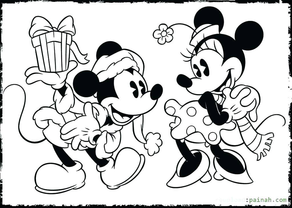 Mickey Mouse And Minnie Mouse Coloring Pages Mouse Pictures 1024x728 Mickey Mouse And Minnie Mouse Coloring Pages Mouse Pictures