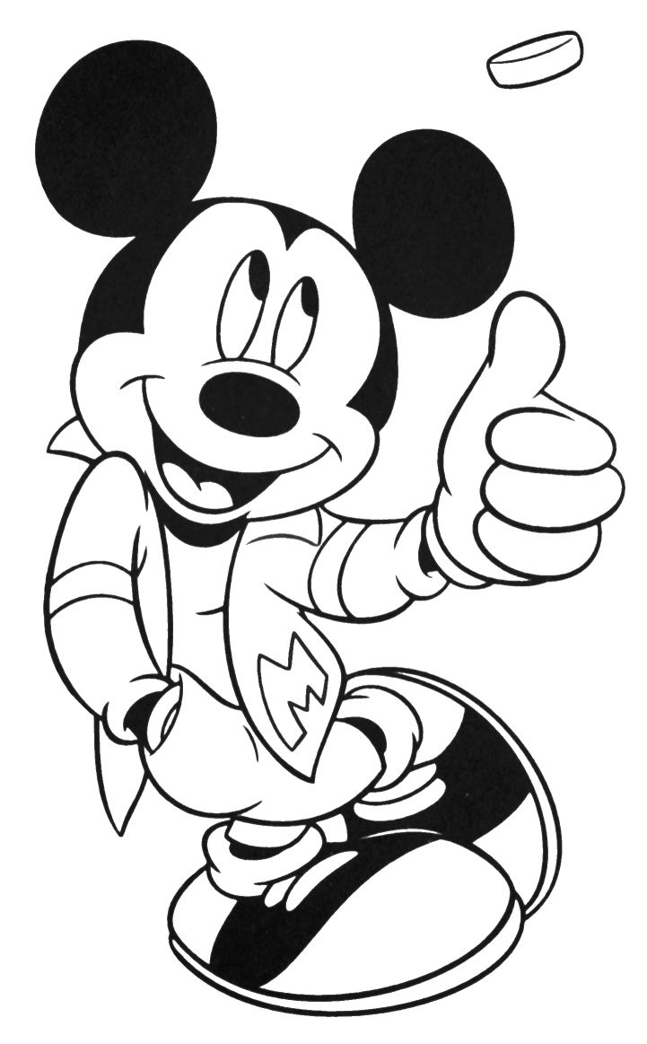 Mickey Mouse Coloring1 (239k) Disney Mickey Mouse 721x1163 Mickey Mouse Coloring1 (239k) Disney Mickey Mouse
