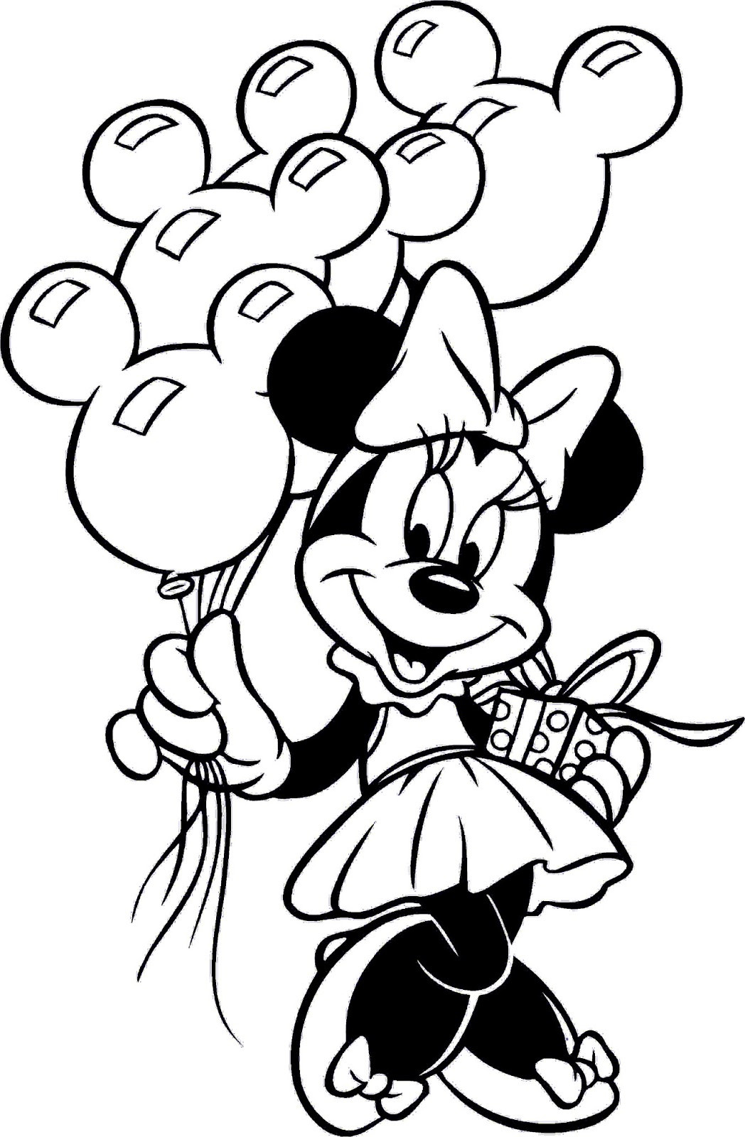 1048x1600 Minnie Mouse And Mickey Mouse Coloring Pages Acpra