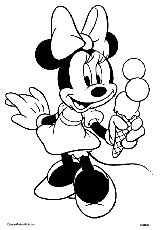 556x799 Free Minnie Mouse Coloring Pages Mickey 6