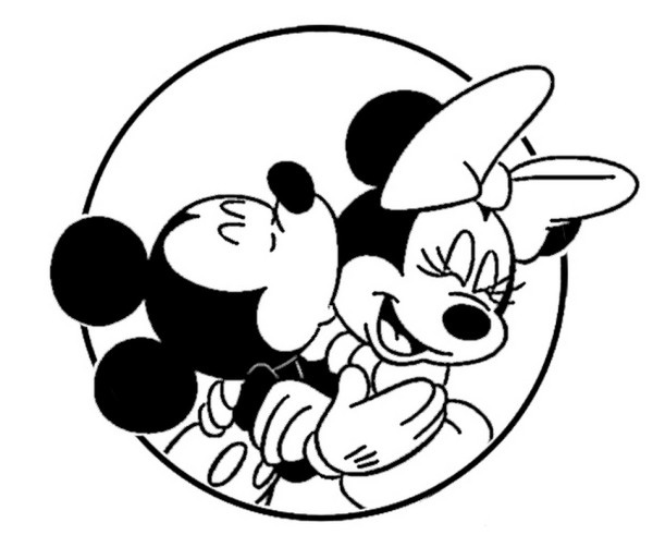 600x502 Pin By Shreya Thakur On Free Coloring Pages Mickey