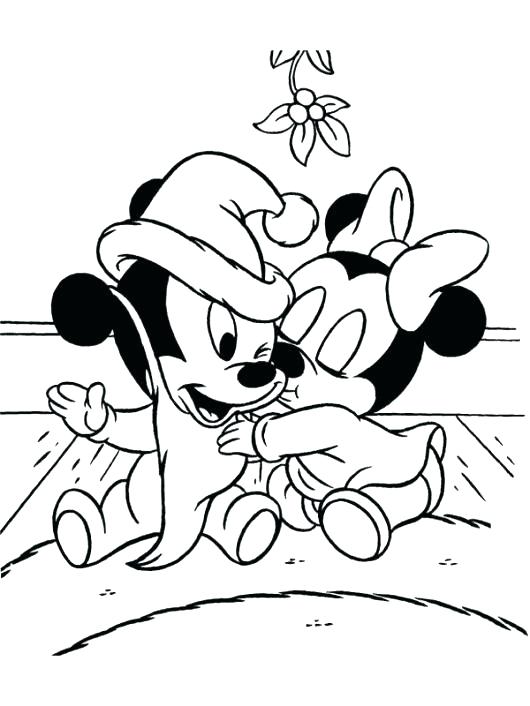 Disney Christmas Coloring Pages Also Coloring Pages Printable Baby 530x706 Disney Christmas Coloring Pages Also Coloring Pages Printable Baby