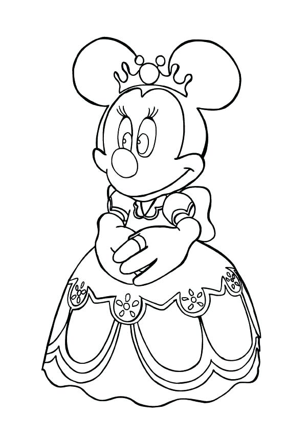 Mickey And Minnie Wedding Coloring Pages at GetColorings.com | Free ...