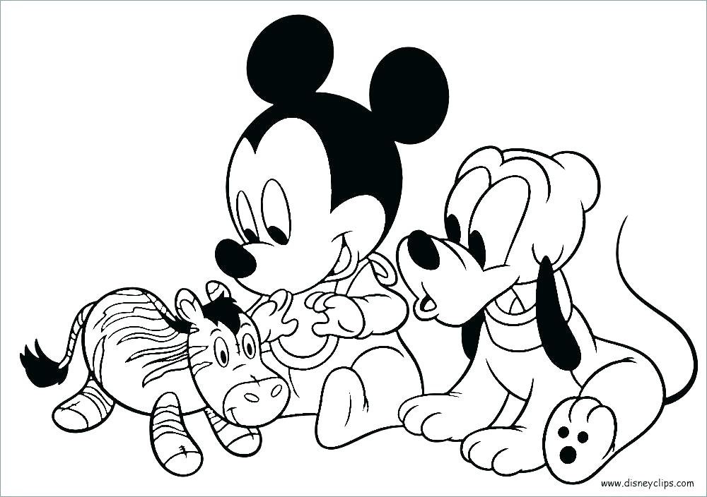 Mickey And Pluto Coloring Pages at GetColorings.com | Free printable ...