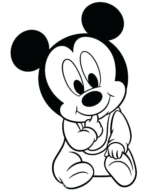 585x735 Mickey Mouse Birthday Coloring Pages Mickey Birthday Coloring