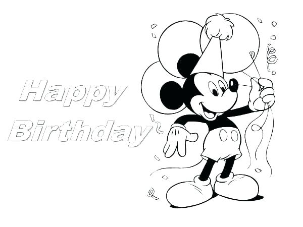 600x450 Mickey Mouse Coloring Pages Pdf Mickey Mouse Coloring Sheets
