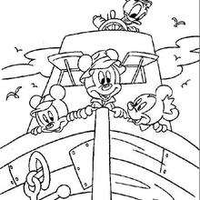 220x220 Mickey Mouse Coloring Pages