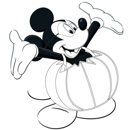 Free Disney Halloween Coloring Pages 450x433 Free Disney Halloween Coloring Pages