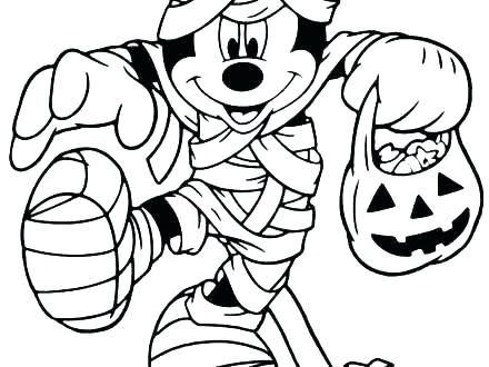 Ghost Halloween Coloring Pages Coloring Pages To Print Mickey 440x330 Ghost Halloween Coloring Pages Coloring Pages To Print Mickey