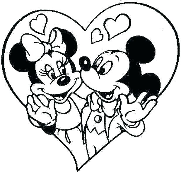 Minnie And Mickey Coloring Pages Mouse Mickey Coloring Pages Full 618x591 Minnie And Mickey Coloring Pages Mouse Mickey Coloring Pages Full