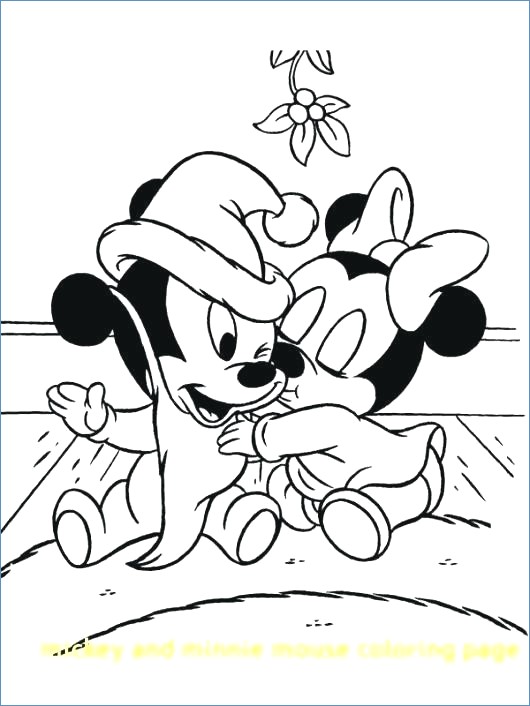 Mickey Minnie Mouse Disney Merry Christmas Coloring Page 530x706 Mickey Minnie Mouse Disney Merry Christmas Coloring Page