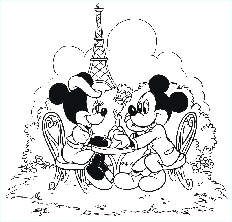 Mickey Minnie Pluto Christmas Mail Coloring Page 802x766 Mickey Minnie Pluto Christmas Mail Coloring Page