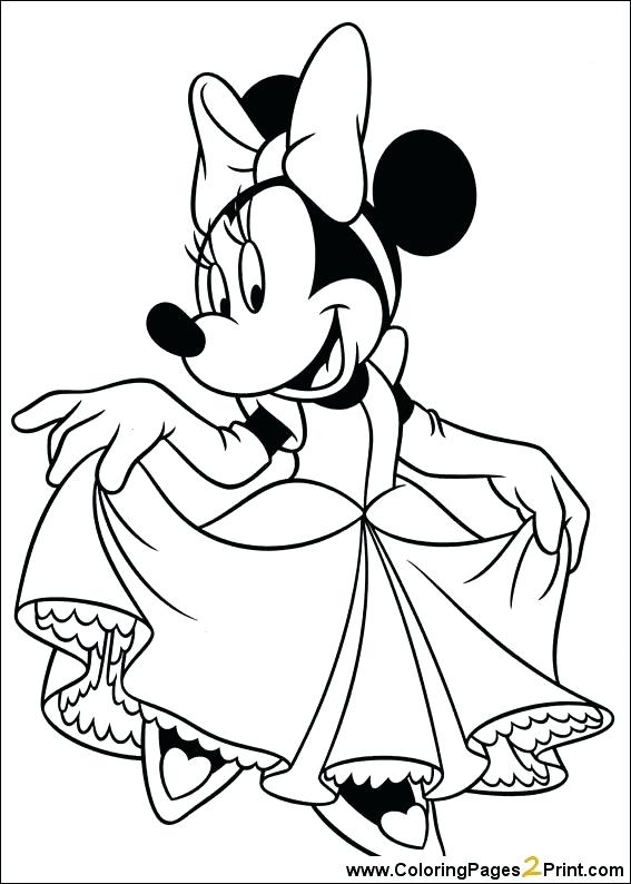 567x794 Mickey Minnie Coloring Pages To Print Coloring Pages