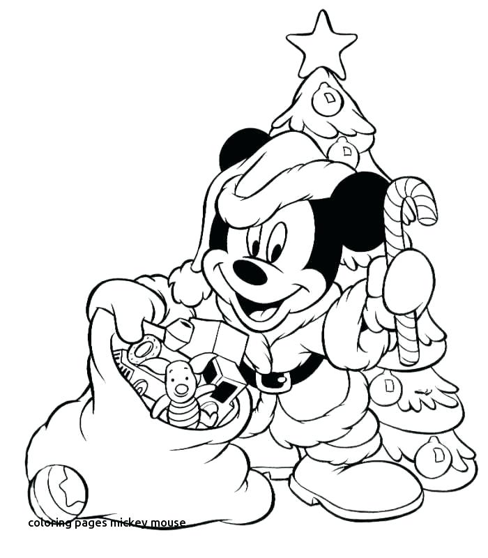 700x800 Mickey Mouse And Friends Coloring Page For Coloring Pages Coloring