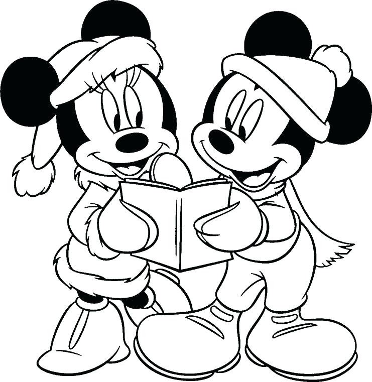 741x761 Mickey Mouse Club Color Pages Mickey Mouse And Friends Coloring
