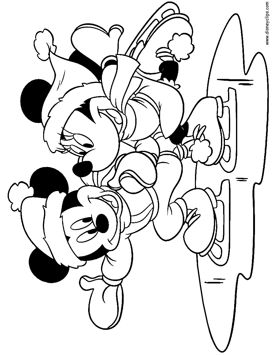 905x1156 Ice Skating Coloring Pages To Print Fresh Mickey Mouse Amp Friends