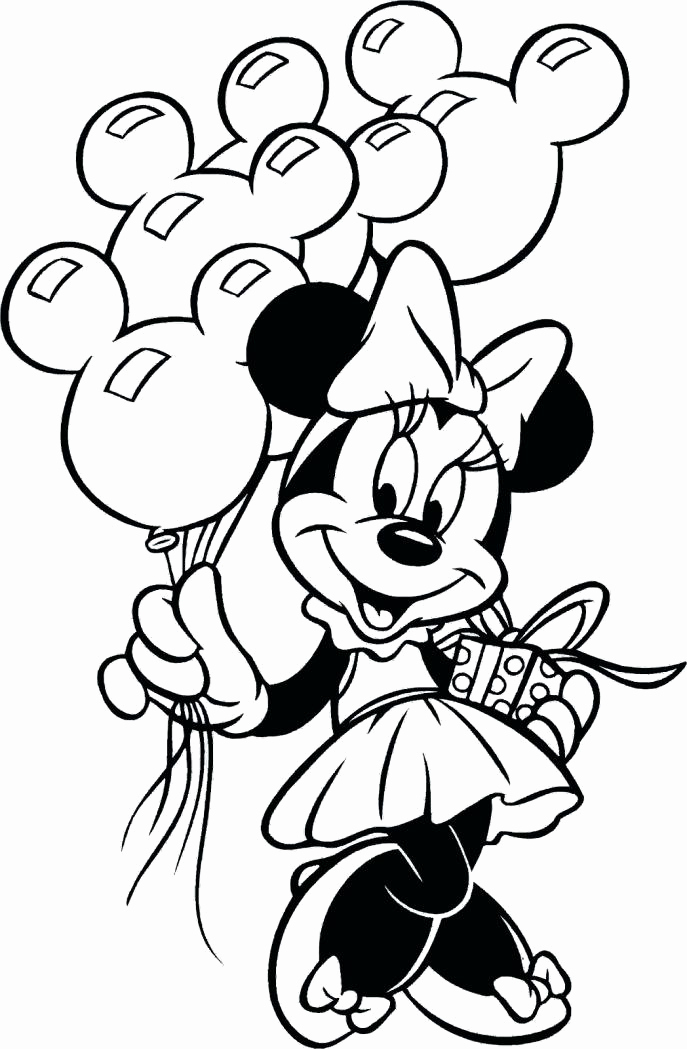 687x1049 Minnie Mouse Coloring Pages Free To Print Baby Mickey Mouse