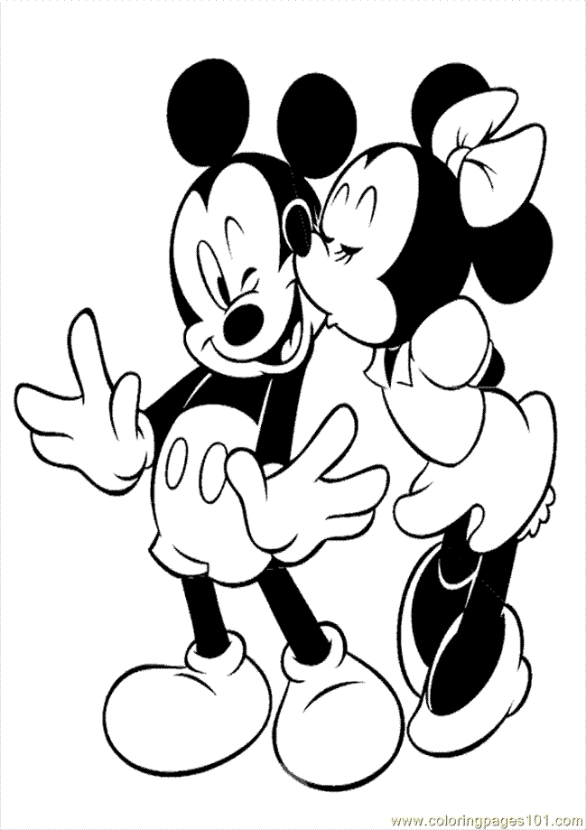 649x919 Mickey And Minnie Coloring Pages Minnie Mouse1 Kids Furniture