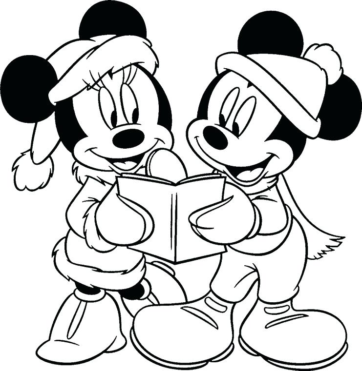 741x761 Mickey Coloring Pages Mickey Coloring Pages Mickey Read The Book