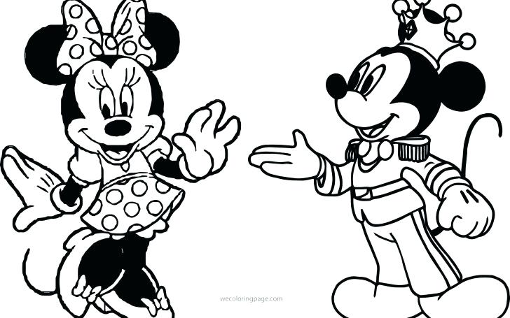 728x455 Mickey Minnie Mouse Coloring Pages Kids Coloring Mouse Free