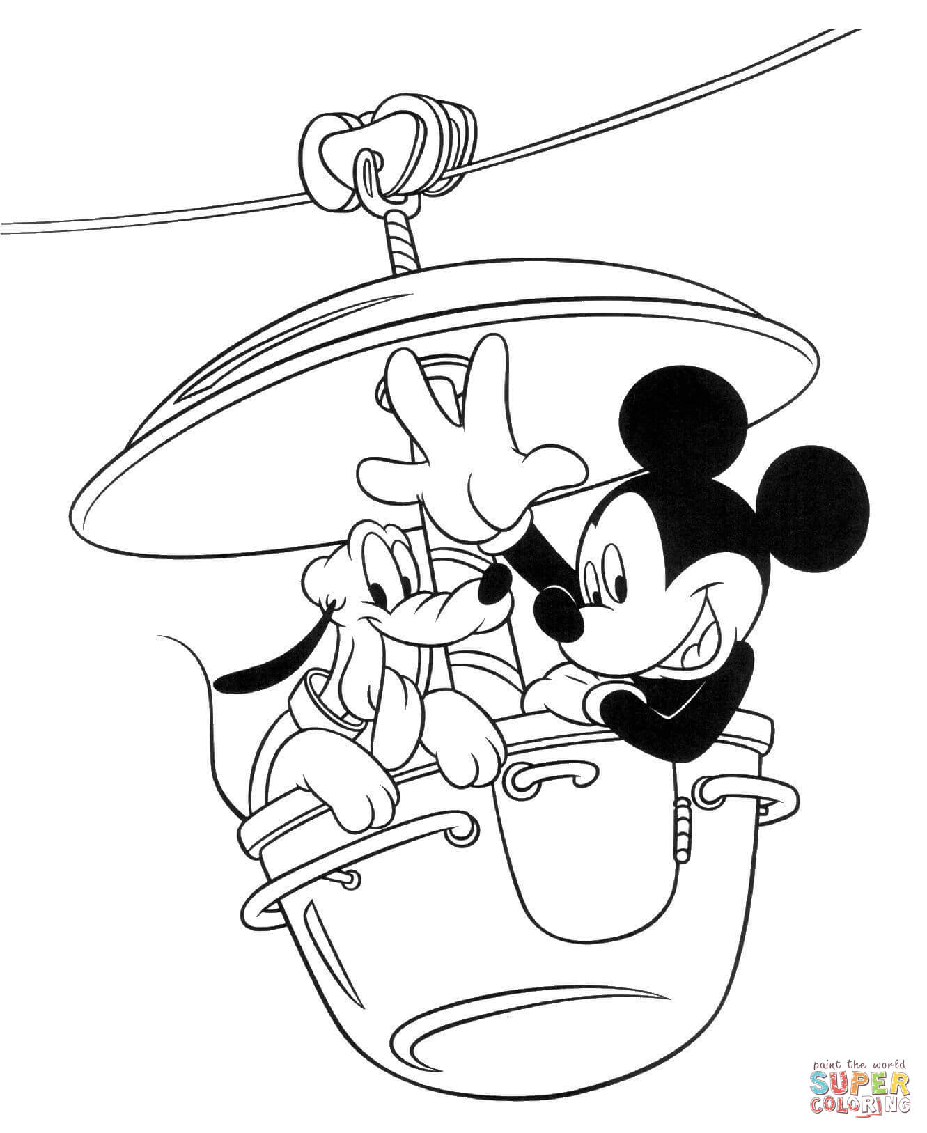 Mickey Mouse Birthday Coloring Pages 1331x1627 Mickey Mouse Birthday Coloring Pages