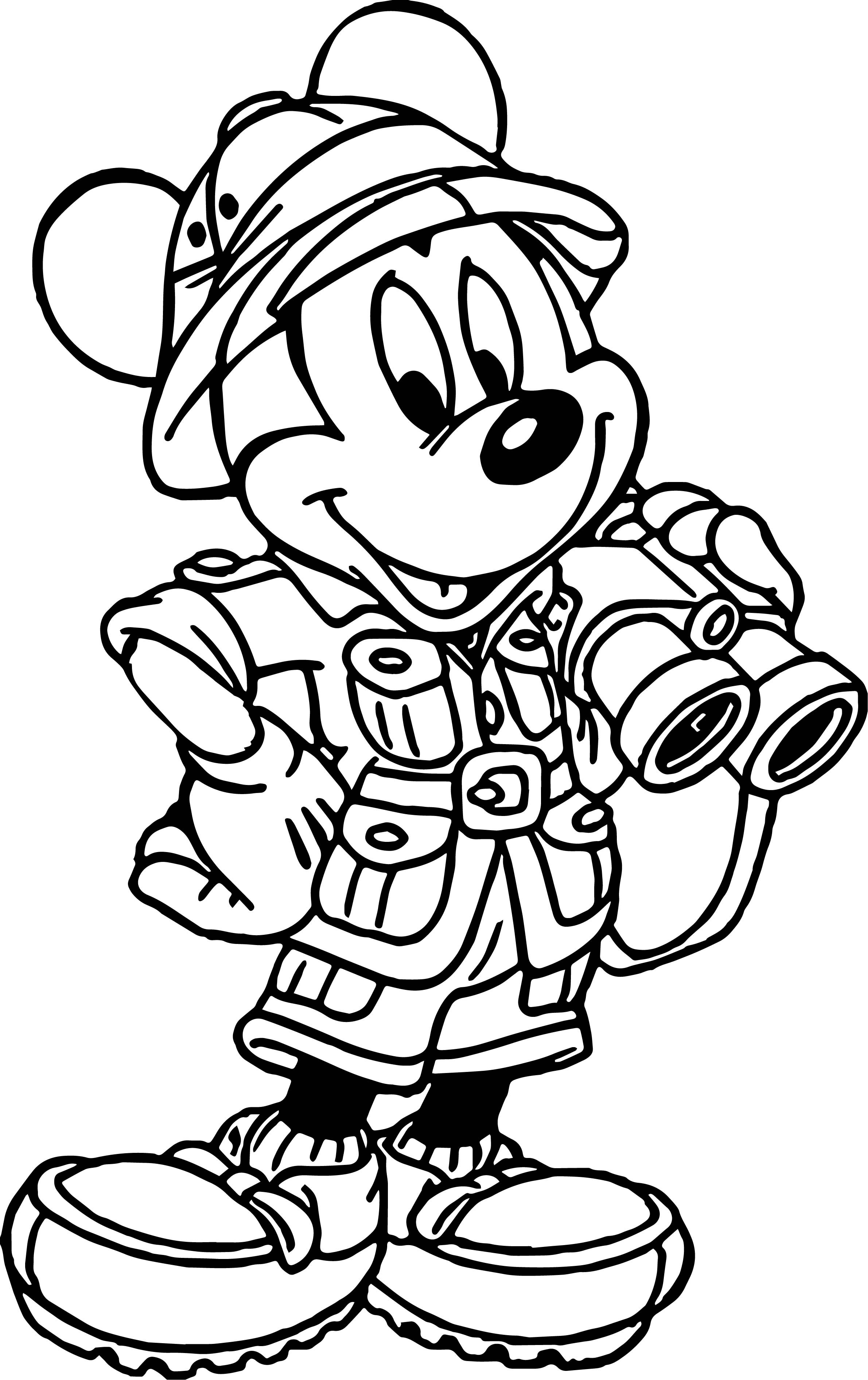 2381x3785 Mickey Mouse Safari Coloring Pages Fresh Mickey Mouse Cartoon