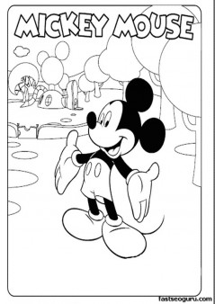 239x338 Free Print Out Pages Mickey Mouse Clubhouse