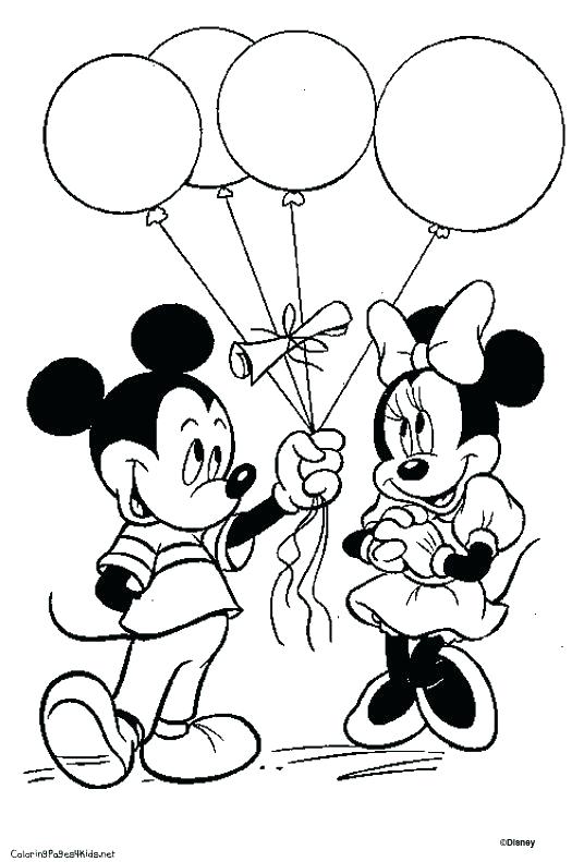 525x791 Mickey Mouse Baby Coloring Pages Mickey Mouse And Friends Coloring