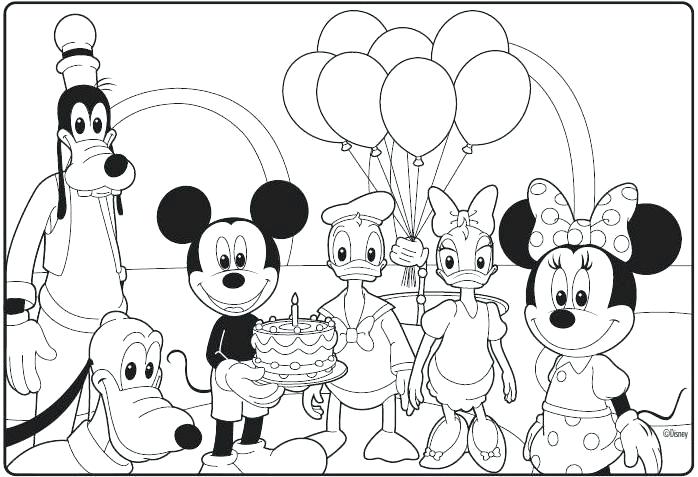 698x477 Mickey Mouse Clubhouse Coloring Pages Goofy Mickey Mouse Clubhouse