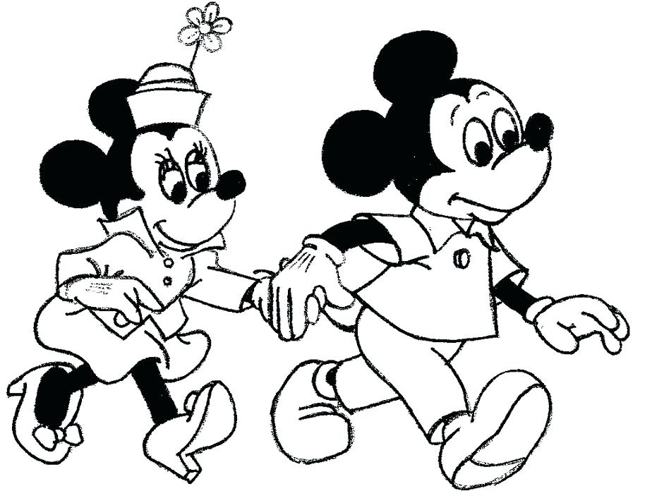 924x713 Mickey Mouse Coloring Printables