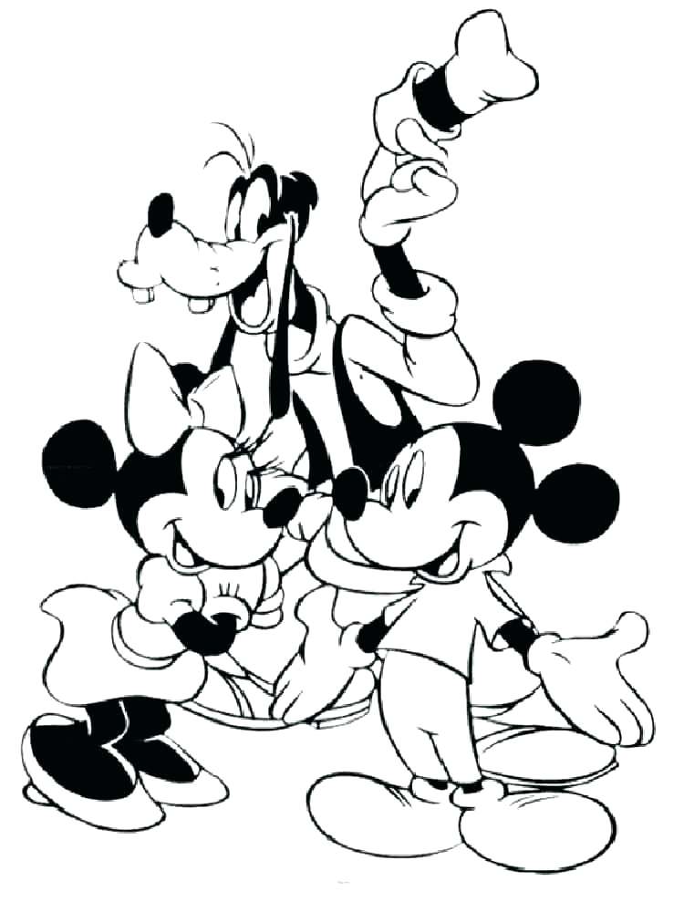 750x1000 Mickey Mouse Clubhouse Coloring Page Mickey Mouse Coloring Pages