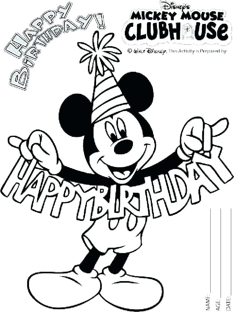 750x1000 Mickey Mouse Clubhouse Coloring Pages Free Mickey Mouse Clubhouse