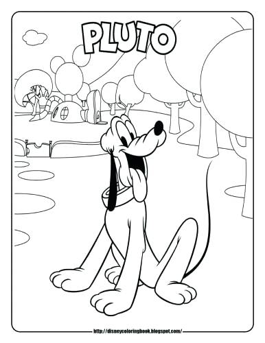 386x500 Coloring Pages Mickey Mouse Clubhouse Large Size Of Mouse