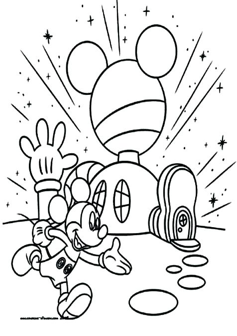 476x673 Mickey Mouse Clubhouse Coloring Pages To Print For Free And Mickey