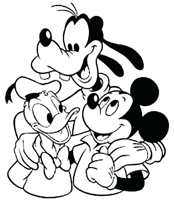 Mickey Mouse Clubhouse Printable Coloring Pages Mickey Mouse 600x704 Mickey Mouse Clubhouse Printable Coloring Pages Mickey Mouse