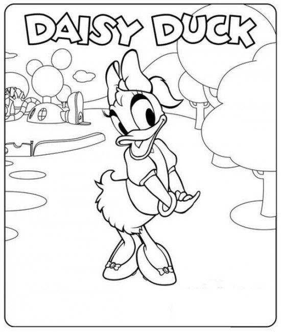 Mickey Mouse Clubhouse Printable Coloring Pages Free Picture 8 550x650 Mickey Mouse Clubhouse Printable Coloring Pages Free Picture 8