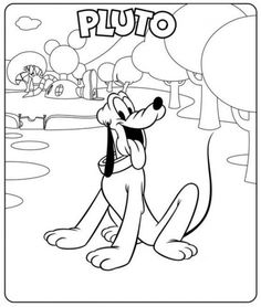 Mickey Mouse Clubhouse Printable Coloring Pages Free Picture 9 236x278 Mickey Mouse Clubhouse Printable Coloring Pages Free Picture 9