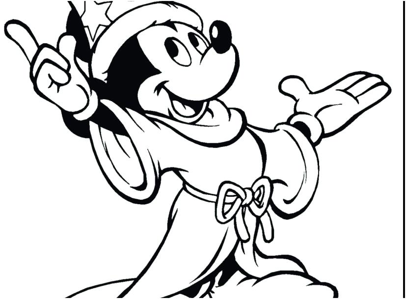 Mickey Printable Coloring Pages Beautiful Mickey Mouse Coloring 827x609 Mickey Printable Coloring Pages Beautiful Mickey Mouse Coloring