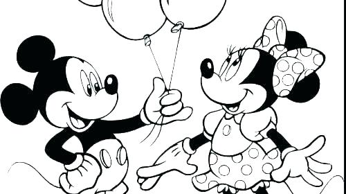 Mickey Mouse Clubhouse Coloring Pages To Print Professional 500x280 Mickey Mouse Clubhouse Coloring Pages To Print Professional