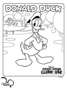 Mickey Mouse Clubhouse Coloring Pages 7 236x309 Mickey Mouse Clubhouse Coloring Pages 7