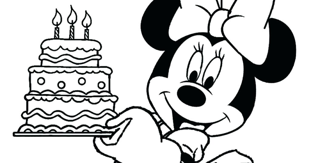 1025x539 Baby Minnie Mouse Birthday Coloring Pages Kids Coloring Mouse