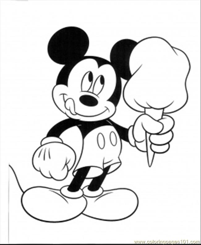 650x793 Ice Cream Coloring Page