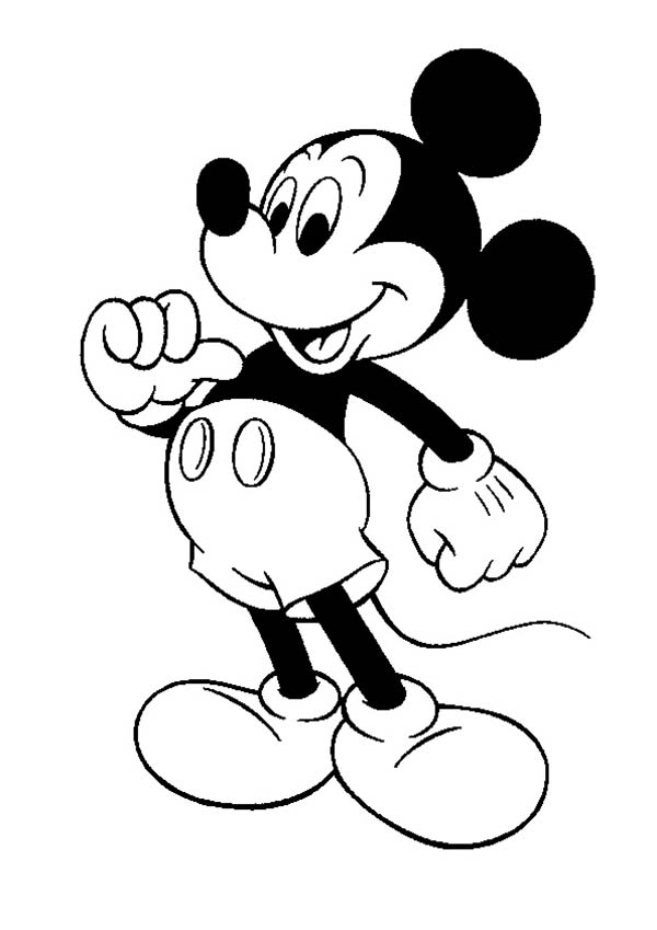 600x849 Mickey Mouse Coloring Pages Pdf Clubhouse On Mickey Mouse