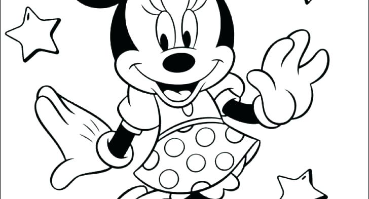 728x393 Mouse Coloring Page Free Printable And Mickey Mouse Coloring Pages