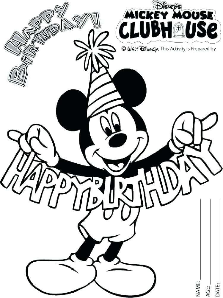 750x1000 Free Mickey Great Mickey Mouse Coloring Pages Print Mickey Mouse