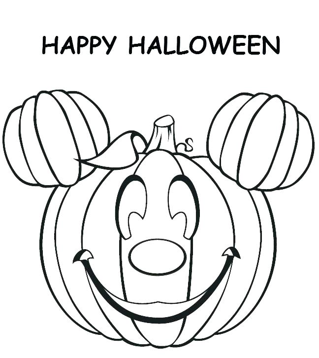 648x727 Pumpkin Faces Coloring Pages Best Mickey Mouse Face Coloring Pages