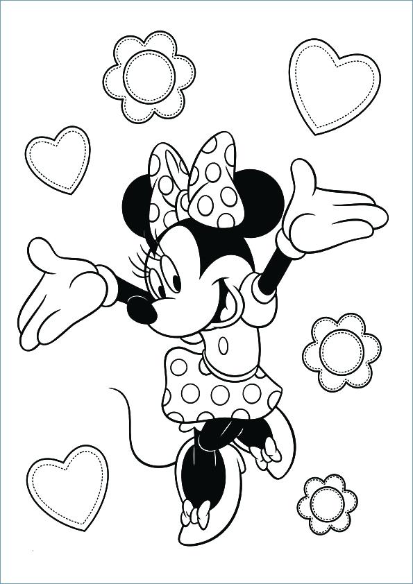 595x842 Mickey Mouse Coloring Printables