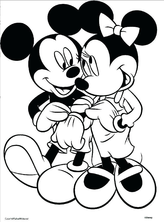 673x908 Mickey Mouse Birthday Coloring Pages By Mouse Pictures To Print
