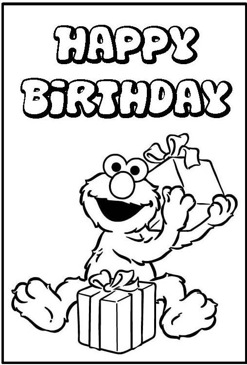 Birthday Coloring Pages 508x751 Birthday Coloring Pages