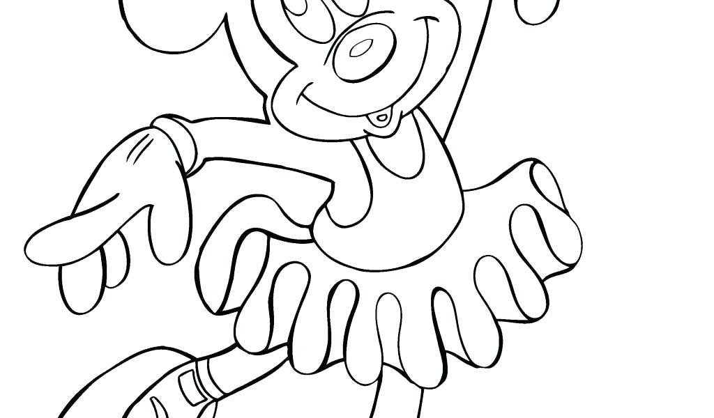 1024x600 Images Of Mouse Head Coloring Pages Mickey Mouse Head Cute
